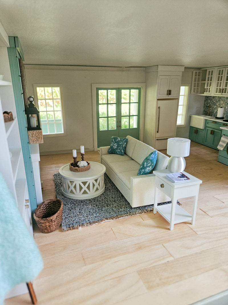 Dollhouse Miniature Coffee Table, Dollhouse End Table, Mini Decor, Dollhouse Accessories, Mini Table, 1:12 Scale