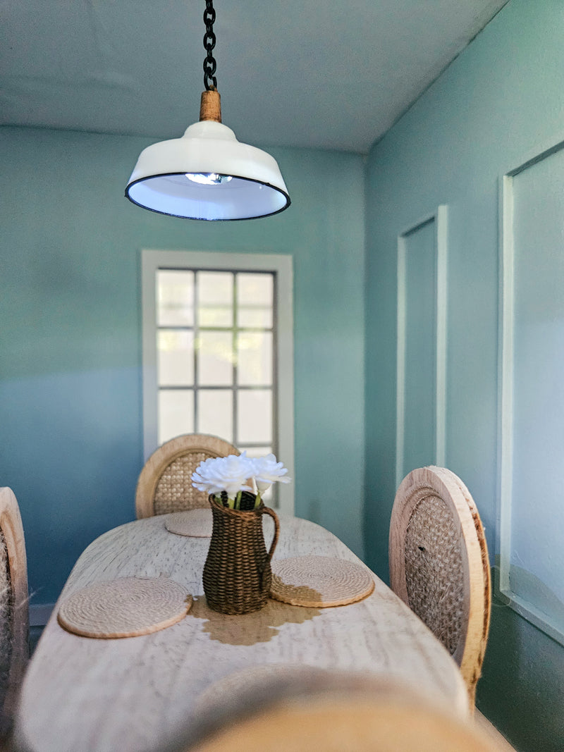 Dollhouse Miniature Light, 1:12 Scale, Mini Kitchen Light, Dollhouse Kitchen Decor, Dollhouse Light, Dollhouse Decor, Mini Hanging Light