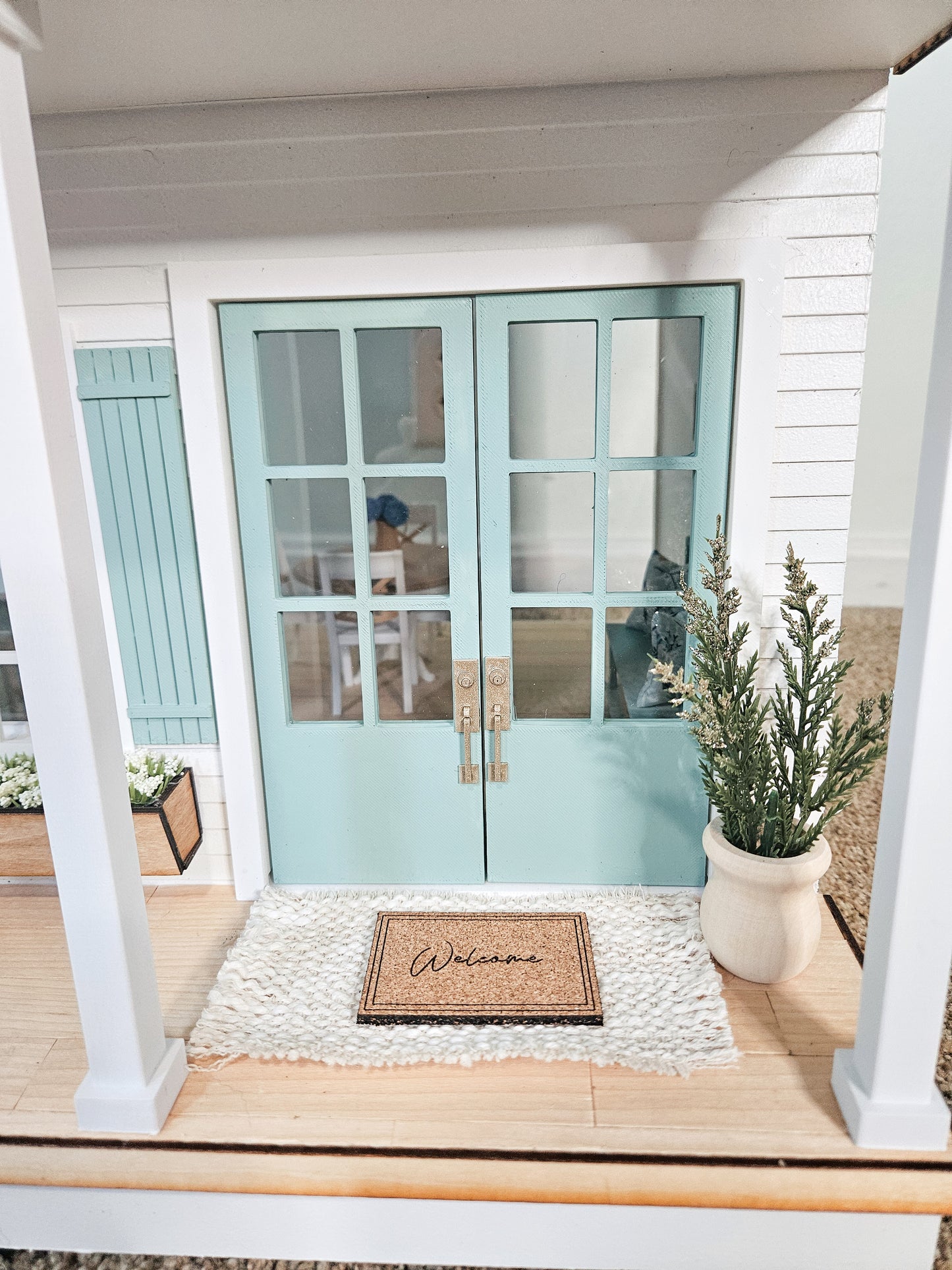 Dollhouse Miniature Plant, Dollhouse Plants, Dollhouse Decorations, Mini Plants, Dollhouse Decor, 1:12 Scale Plants