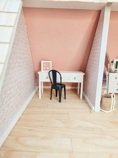 AVAILABLE FOR SALE "Coral Reef" - Fully Furnished Dollhouse With Modern Miniature Furniture and Decor, 1:12 Scale Modern Dollhouse