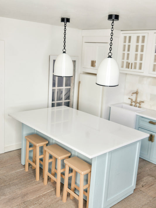 Dollhouse Miniature Light, 1:12 Scale, Mini Kitchen Light, Dollhouse Kitchen Decor, Dollhouse Light, Dollhouse Decor, Mini Hanging Light