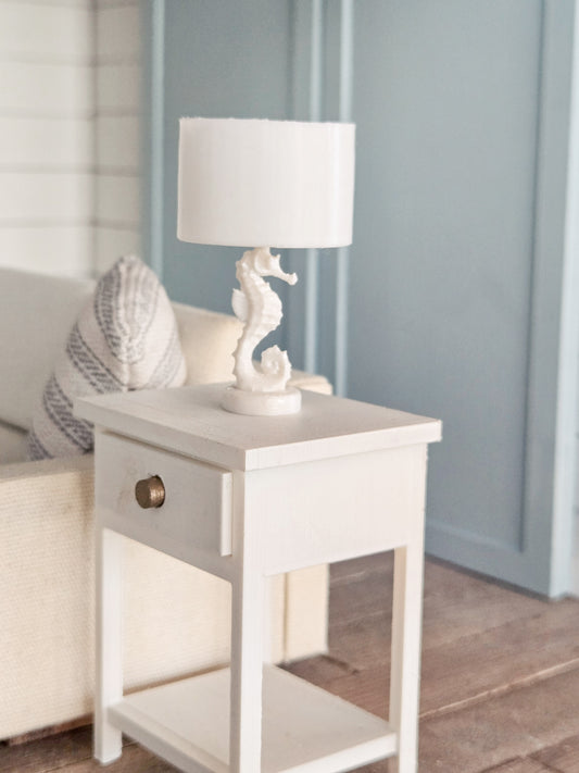 Dollhouse Miniature Lamp, 1:12 Scale Miniature Seahorse, Mini Light, Dollhouse Lamp, Dollhouse Light, Dollhouse Decor, Mini Decor