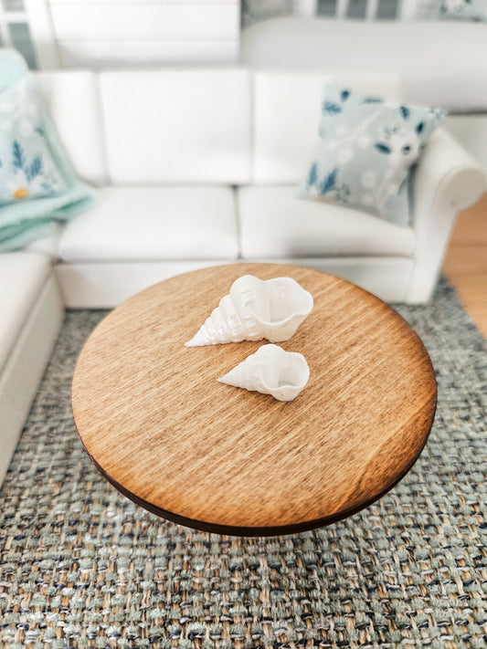 Dollhouse Miniature Conch Shells, Dollhouse Beach Decor, Mini Decor, Dollhouse Accessories, Mini Accessories, 1:12 Scale