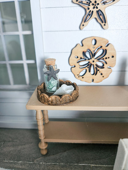 Dollhouse Miniature Jar Decor, 1:12 Scale Miniature Jar, Mini Beach Decor, Dollhouse Decor, Mini Decor