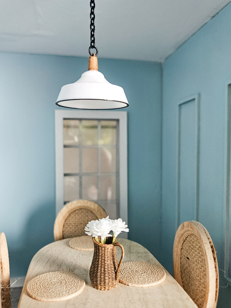 Dollhouse Miniature Light, 1:12 Scale, Mini Kitchen Light, Dollhouse Kitchen Decor, Dollhouse Light, Dollhouse Decor, Mini Hanging Light