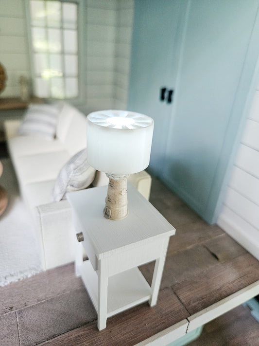 Dollhouse Miniature Lamp, 1:12 Scale Miniature Lighthouse, Mini Light, Dollhouse Lamp, Dollhouse Light, Dollhouse Decor, Mini Decor