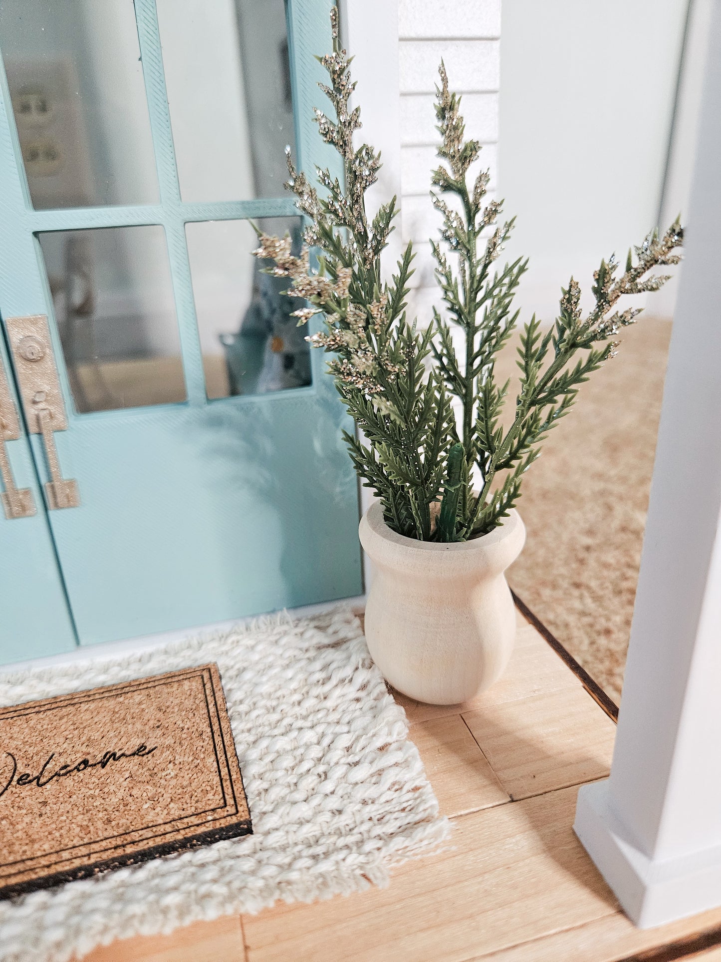 Dollhouse Miniature Plant, Dollhouse Plants, Dollhouse Decorations, Mini Plants, Dollhouse Decor, 1:12 Scale Plants