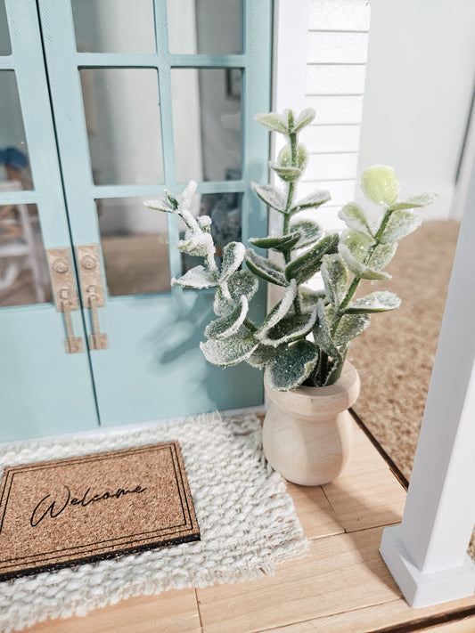 Dollhouse Miniature Plant, Dollhouse Plants, Dollhouse Decorations, Mini Plants, Dollhouse Decor, 1:12 Scale Plants