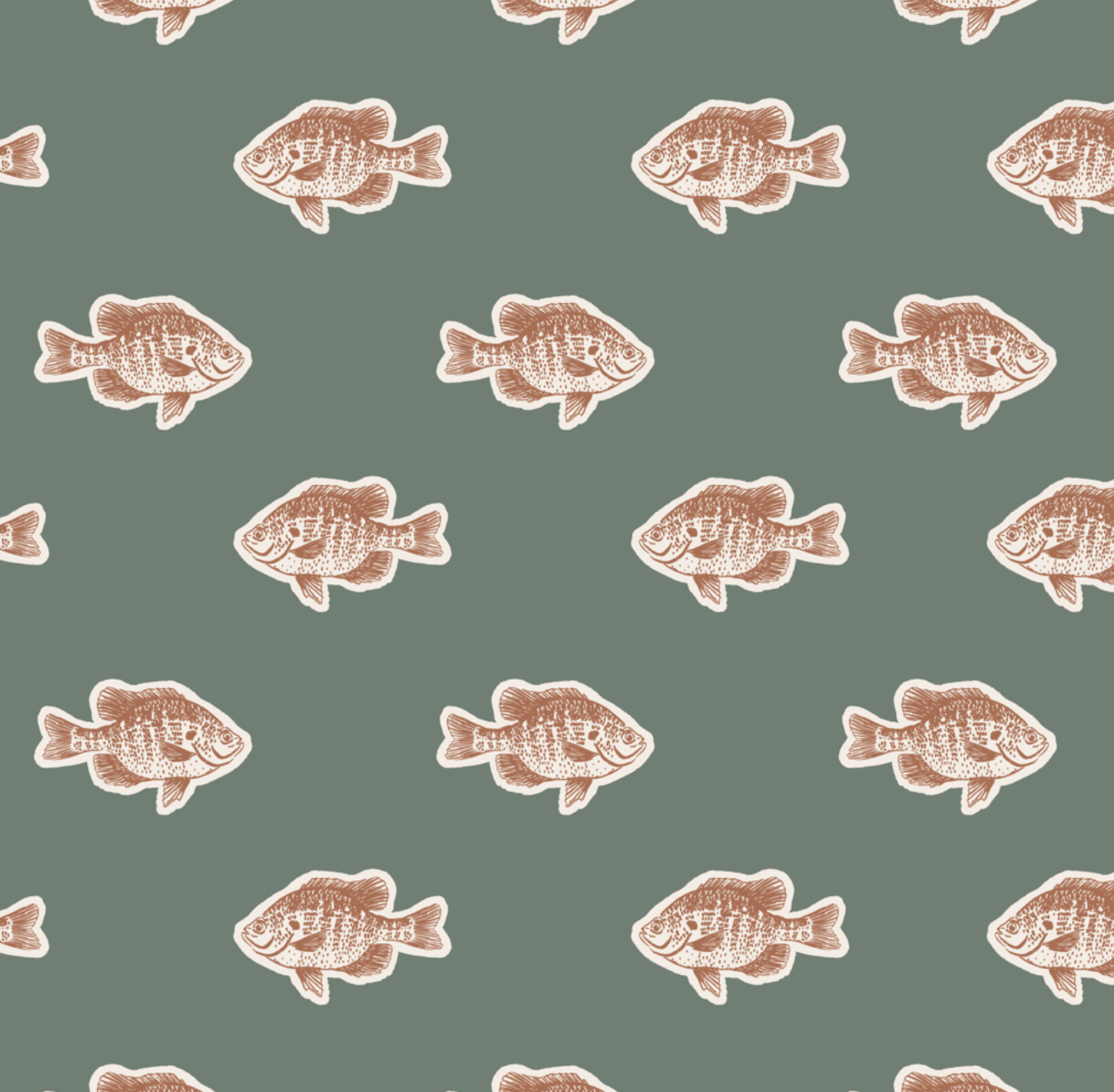 Mahi Wallpaper by Kim Hallquist Designs