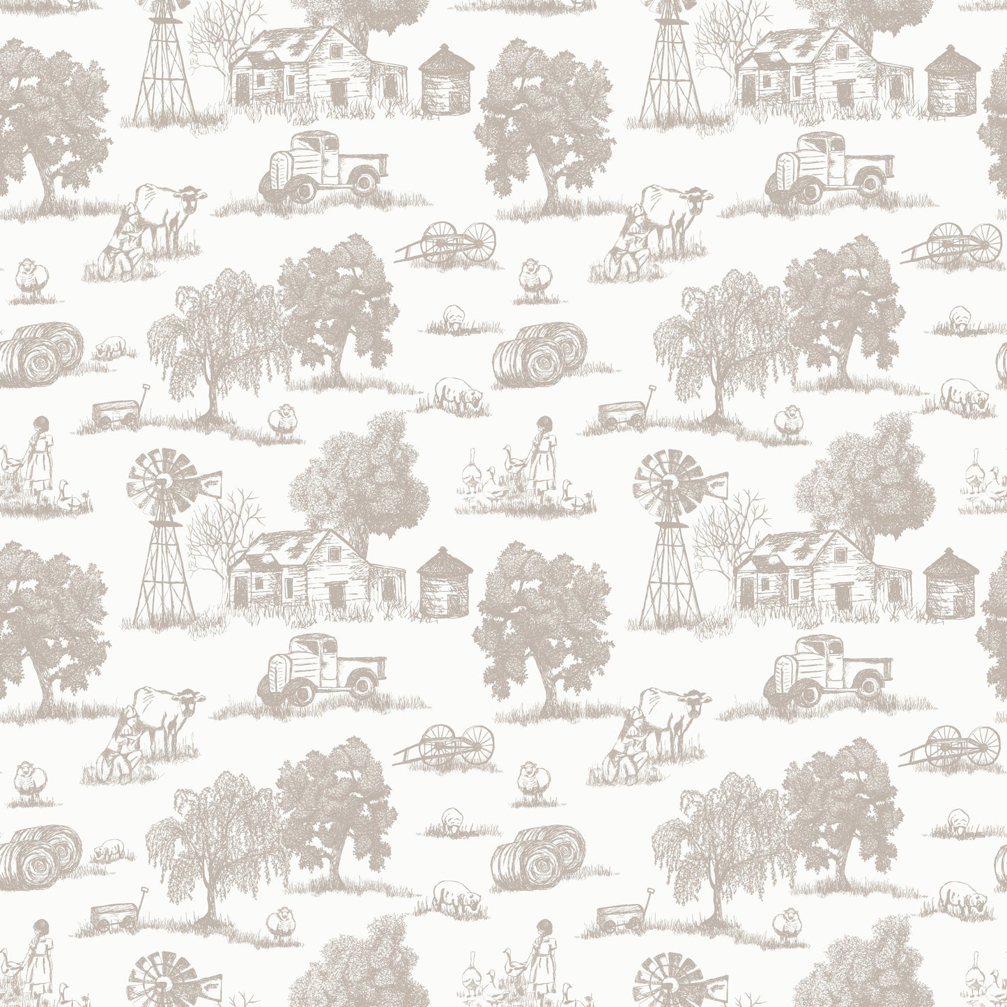 Winona Wallpaper by Hannah Langford Design